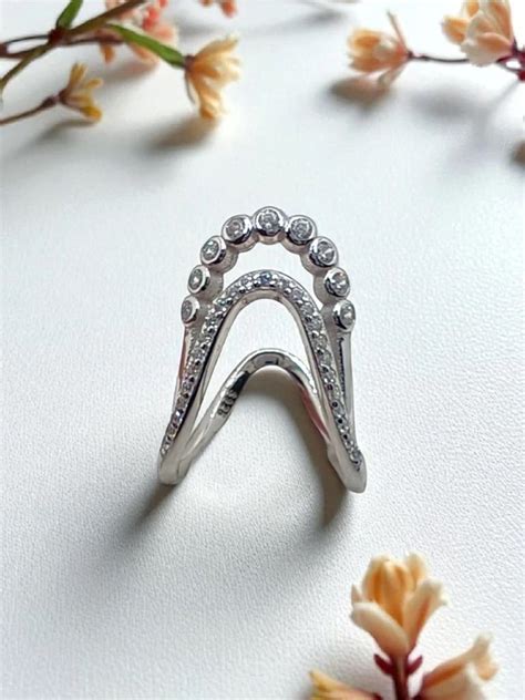 Buy 925 Silver Vanki Ring (Adjustable) | SILVEY