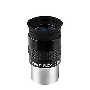 SVBONY SV131 Plossl Eyepiece, 1.25 Inches 25mm Telescope Lens, 4 ...