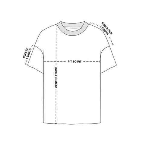 T-SHIRT SIZE CHART – Dream Island