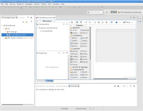 Eclipse GUI 的图像结果