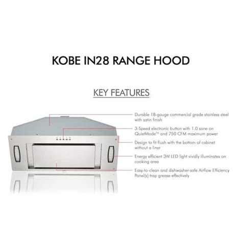 Buy 30 in. 750 CFM Insert Range Hood in Stainless Steel with Airflow ...