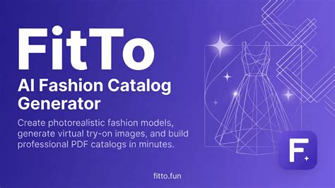 AI Fashion Catalog & Virtual Try-On Software | PDF Catalogs | FitTo