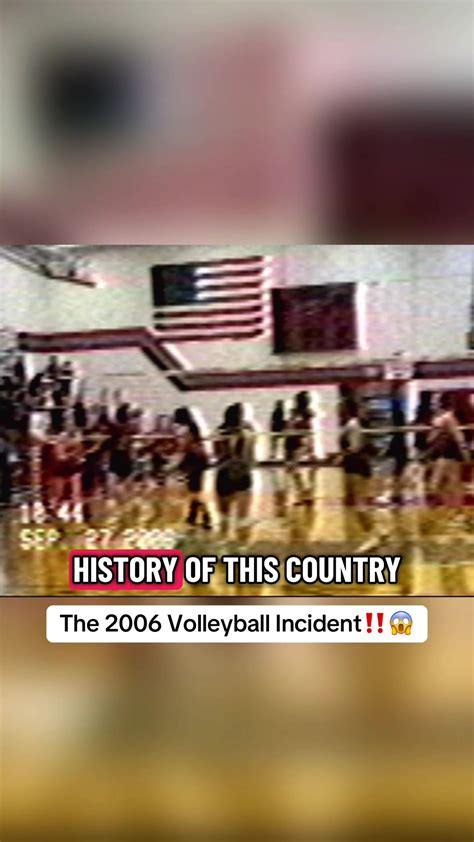 The 2006 Volleyball Incident… #2006volleyballincident | the 2006 ...