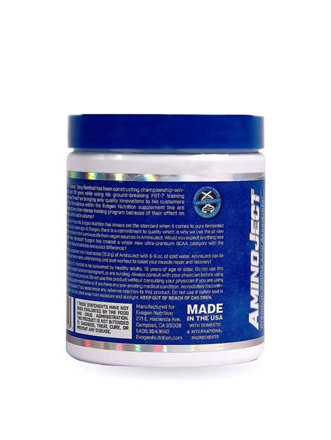 Evogen Aminoject - 30 Servings | India's Leading Genuine Supplement ...