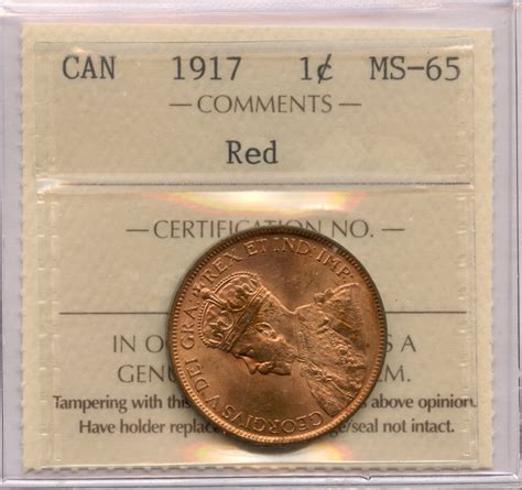 1917 One Cent - Geoffrey Bell Auctions