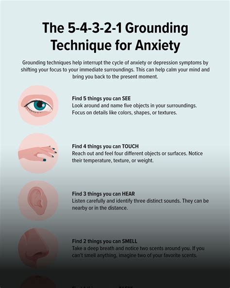 The 5-4-3-2-1 Grounding Technique for Anxiety