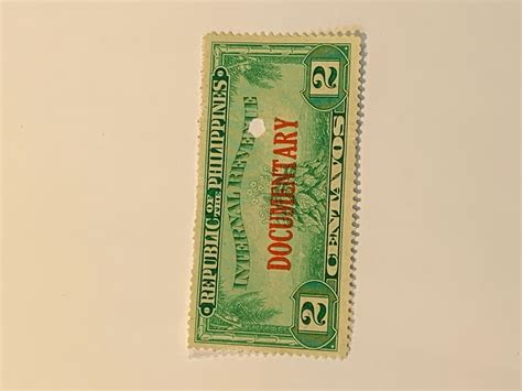 At Auction: PHILIPPINES DOCUMENTARY STAMP