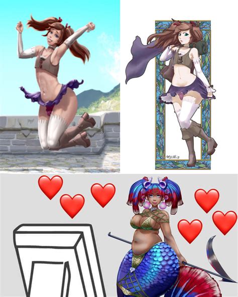 The mermaid when she saw Hiro the first time : r/TalesOfAndrogyny