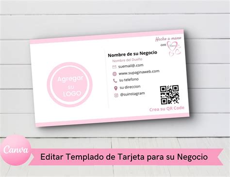 Tarjetas De Negocios Para Imprimir Plantillas De Año Nuevo Editables