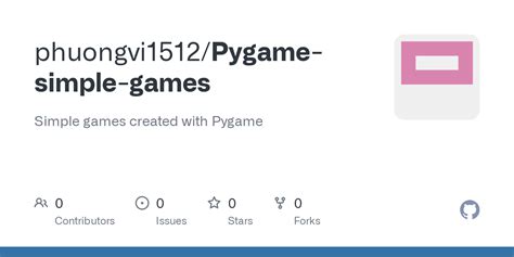 Pygame Simple Game 的图像结果