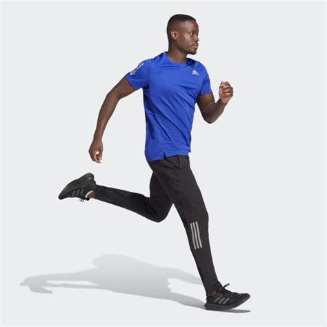 adidas Own the Run Tee - Blue | Free Shipping with adiClub | adidas US