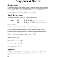 Detailed Notes: Sequences and Series - Mathematics (Maths) for JEE Main ...