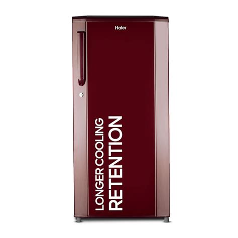 Haier 165 L, 1 Star, Direct-Cool Single Door Refrigerator (HED-171RS-P ...