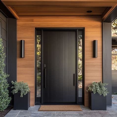 Stylish Modern Front Door Ideas to Refresh Your Entryway | House front ...