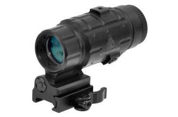 UTG Pro 3X Magnifier w/ Flip-to-side QD Mount | $10.00 Off 3.9 Star ...