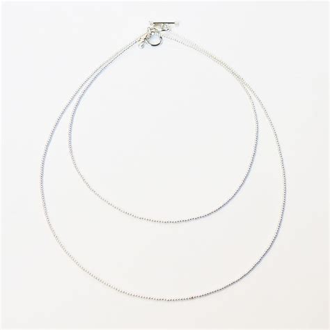 INTERIM（インテリム） TAXCO SILVER PAIR NECKLACE タスコ シルバー 2連 ネックレス IT24S461 ...