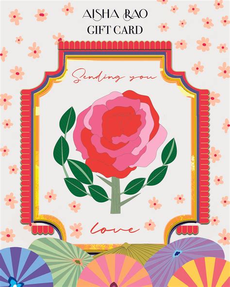 AISHA RAO GIFT CARD – Aisha Rao