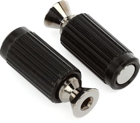 Floyd Rose Original Bridge Mounting Studs and Inserts - Black Nickel ...
