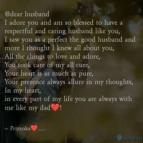 @dear husband I adore you... | Quotes & Writings by ID Priyanka Agrawal ...