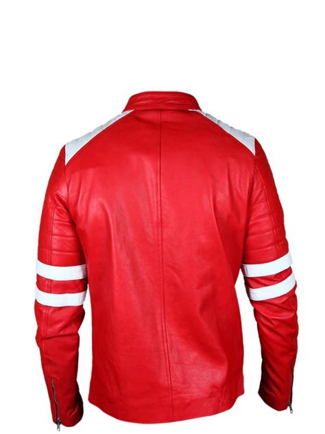 Tyler Durden Fight Club Leather Jacket – Bay Perfect