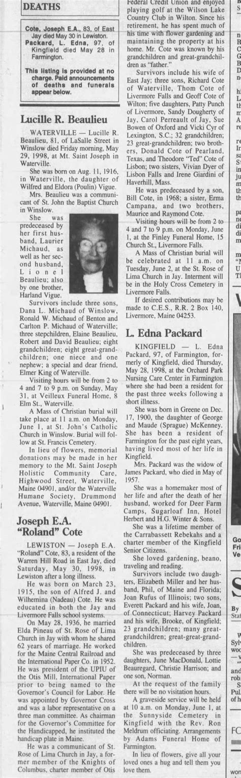 Obituary - Newspapers.com™