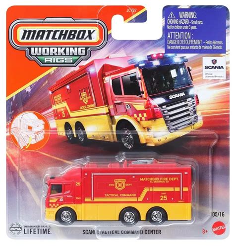 Matchbox Scania Tactical Command Center Working Rigs Philippines | Ubuy