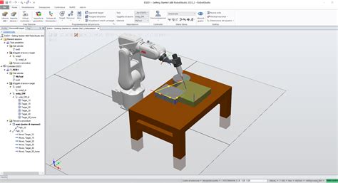 ABB RobotStudio Tutorial 的图像结果
