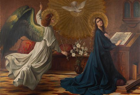 Friedrich Stummel | Monumental painting: Annunciation of Mary (1920 ...