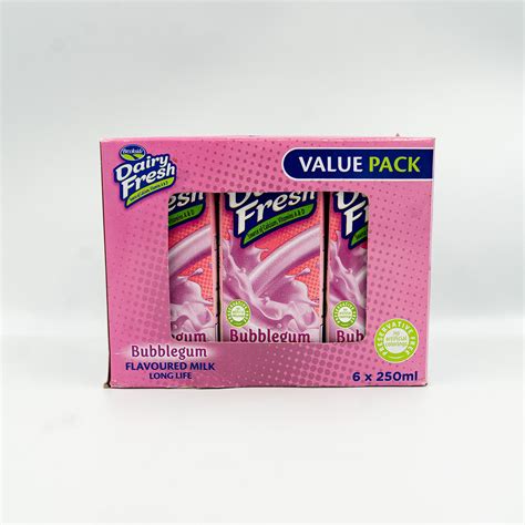 Dairy Fresh Bubblegum Flavored Milk - Value Pack - Spring On The Go