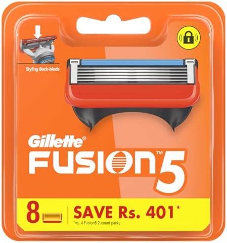 Buy Gillette Men Vector Cartridges-Twin Blade, 6 Pieces Pack Online at ...