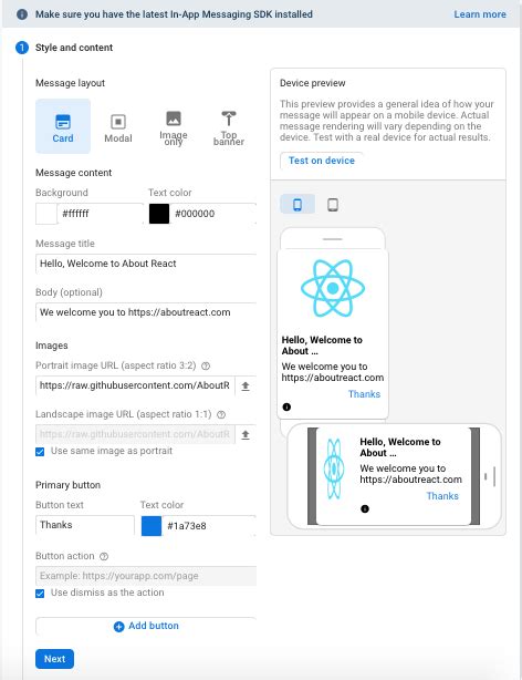 Image result for How to Add Firebase Messaging to React Native App