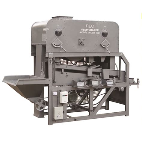 Mild Steel Seed Grader Machines, at Lowest Price, Industrial Pre ...