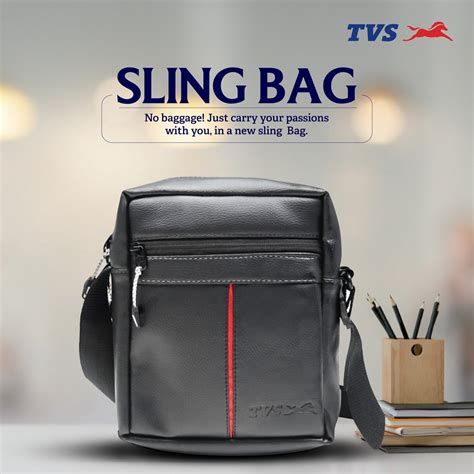 TVS Sling Bag | Buy Premium Black Sling Bag Online