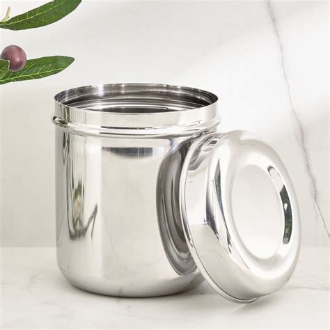 Buy Corsica Aresco Stainless Steel Canister - 740ml from Corsica by ...