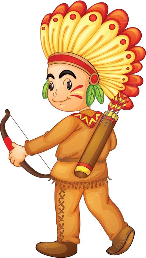 Indian Clip Art Chief Boy Vector, Clip Art, Chief, Boy PNG and Vector ...
