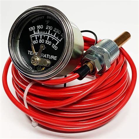 Murphy by Enovation Controls 20T-250-30-1/2 Temperature Swichgage ...