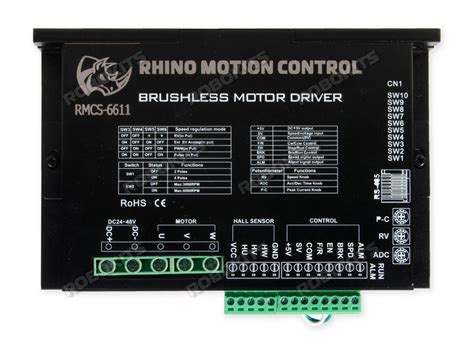 Brushless Motor Driver DC24-48V 750W (BLDC) Modbus RTU Compatible ...