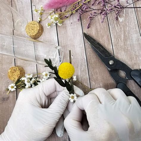 T-Box Handmade Preserved Real Flowers in Glass Bottle - India | Ubuy