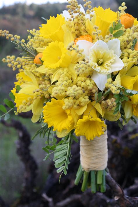 Wedding Bouquet Yellow Flowers at Jorja Terry blog