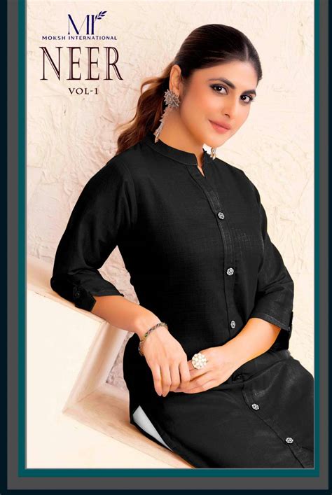 Moksh Neer Vol 1 Magic Cotton Daily Wear Kurti Collection