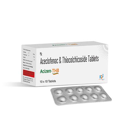 ACIZEN-TH 8 Tablets Indizen Pharmaceuticals