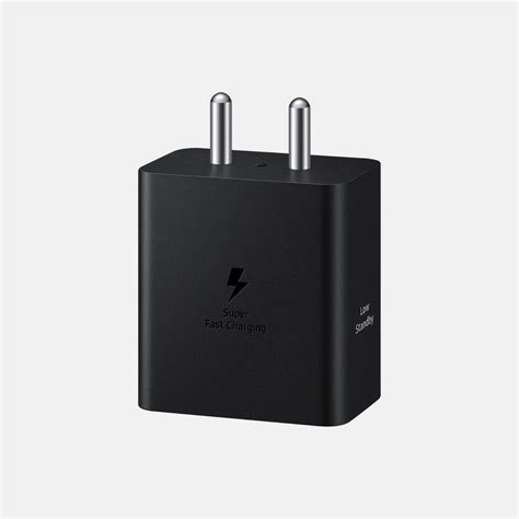 Samsung 45w Superfast Adapter With Type C To C Cable Black Charger – BAVRA