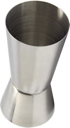 Buy NJ Stainless Steel 20/40 ml Jigger Bar Craft Dual Spirit Measure ...