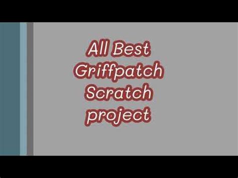 Griffpatchs Scratch Projects 的图像结果