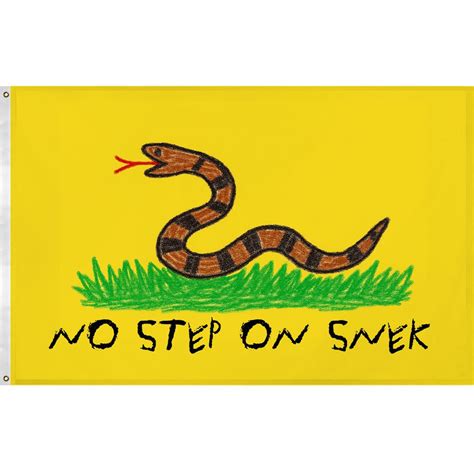 No Step On Snek Flag | The Original Underground
