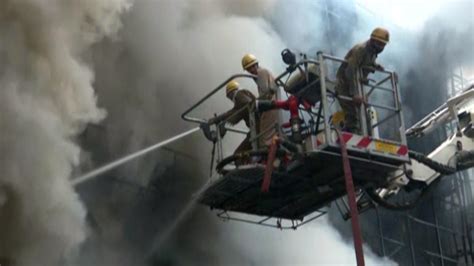 Major fire breaks out at clothing showroom in Delhi's Lajpat Nagar