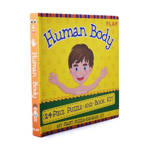 Harpercollins - Flap - 24 Piece Puzzle + Book - Human Body (English ...