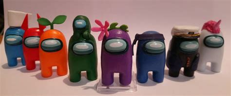 Among Us - Shiloh and Bros custom figures by CorneliusBeef on DeviantArt