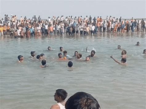 3 dead as boat capsizes in Sitapur's Sharda River: Loses balance during ...