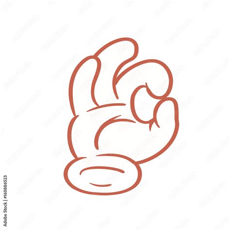 Image result for OK Sign Cartoon